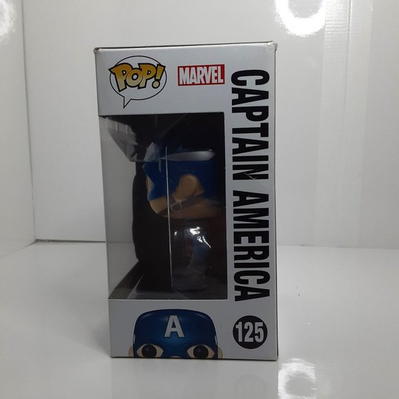 Funko Pop! Disney Marvel Captain America 3 Civil War Avengers #125 Bobblehead - Picture 2 of 6